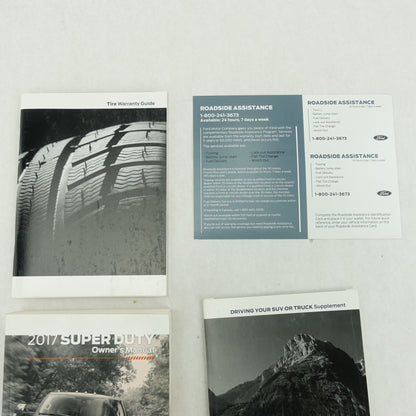 2017 Ford F250 F350 Super Duty Owners Manual Guide Book