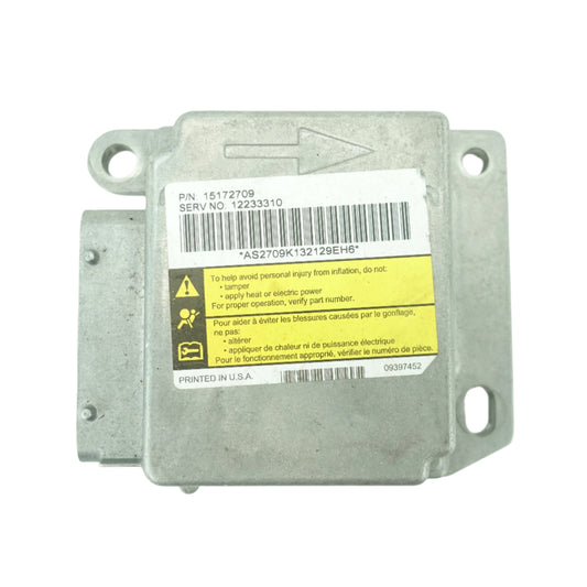 2004 Escalade Avalanche Suburban Tahoe Yukon Airbag Air Bag Control Module Computer