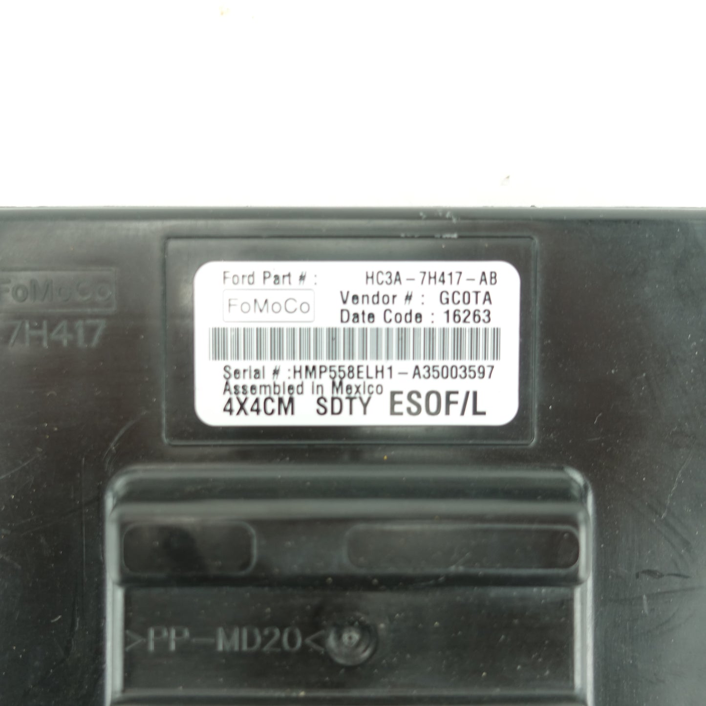 2017 2018 2019 2020 2021 Ford F250 F350 Transfer Case Control Module Computer