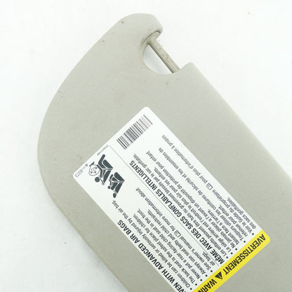 2005 2006 2007 2008 2009 2010 Chevy Cobalt Driver Left Sunvisor Sun Visor