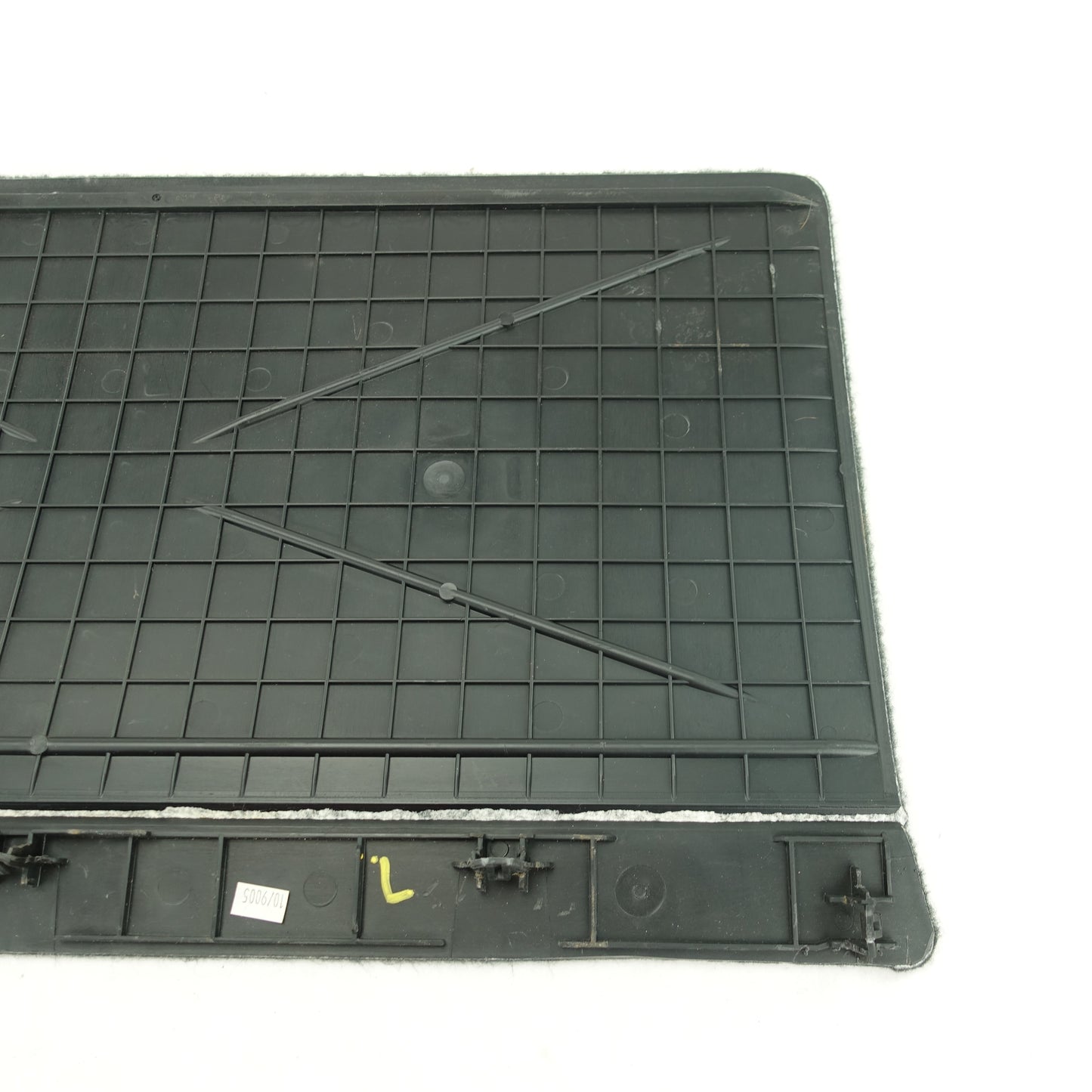 2008 2009 2010 Town & Country Caravan Left 3rd Row Black Floor Carpet Flap Cover