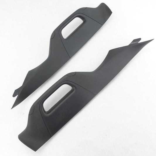 2011 2012 2013 2014 15 Ford F250 F350 A Pillar Left Right Set Grab Handle Black