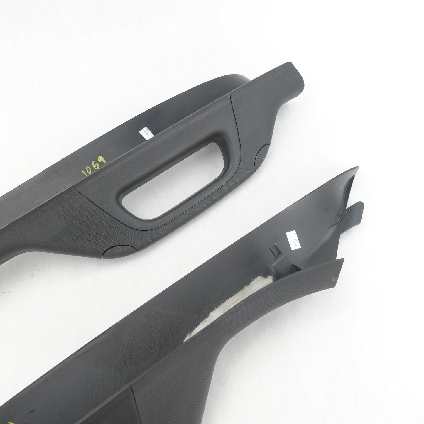 2011 2012 2013 2014 15 Ford F250 F350 A Pillar Left Right Set Grab Handle Black