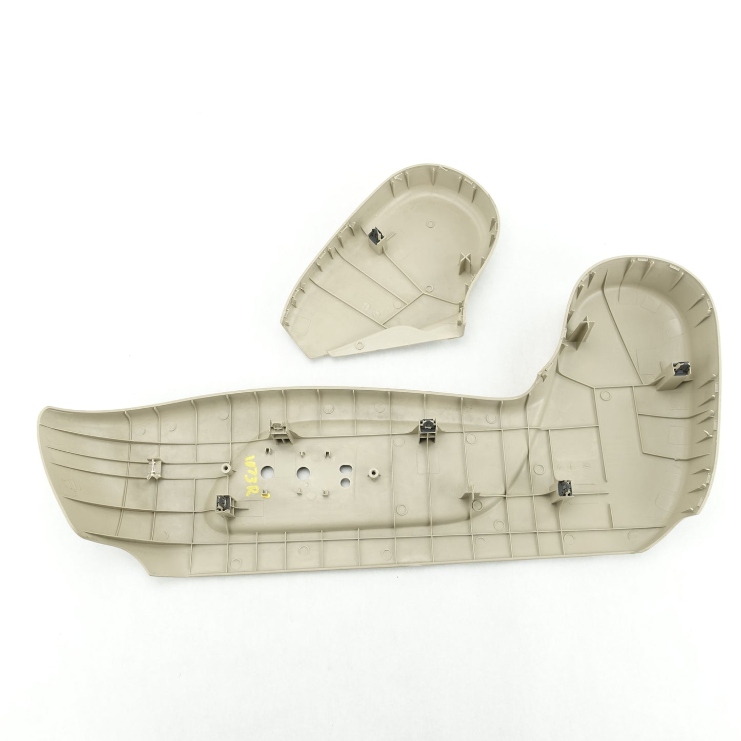 Damage 2016 2017 2018 Nissan TITAN XD Passenger Right Seat Trim Bezel Panel Tan