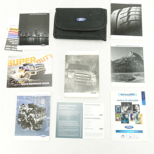 2015 Ford F250 F350 Super Duty Owners Operators Manual Book