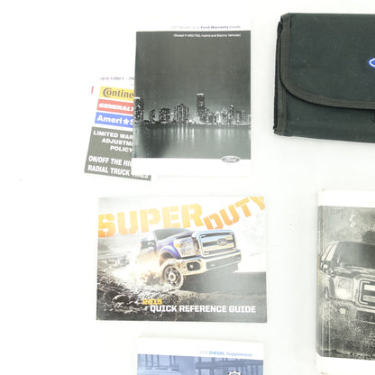 2015 Ford F250 F350 Super Duty Owners Operators Manual Book