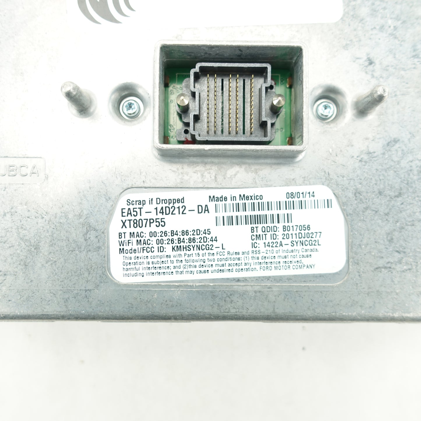 2013 2014 2015 2016 Ford F250 F350 Sync Control Module Computer