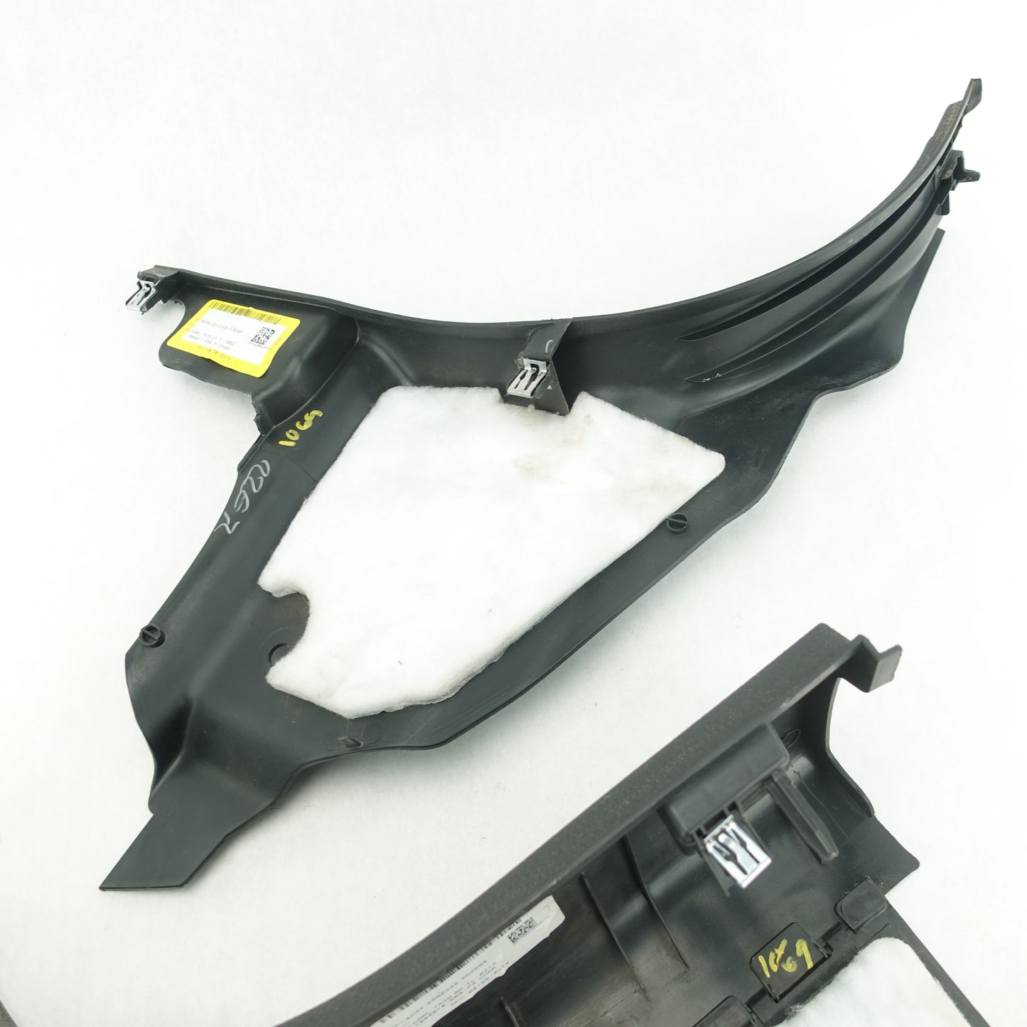 2011 2012 2013 2014 Ford F250 F350 Kick Panel Under Dash Trim Bezel Cover Black