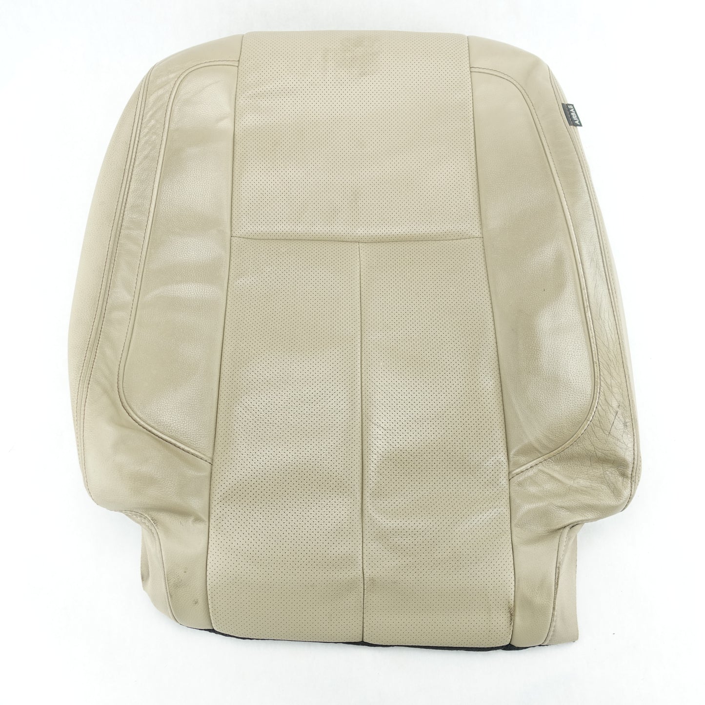 2016 2017 2018 2019 Nissan TITAN XD Driver Left Backrest Skin Cover Tan Leather