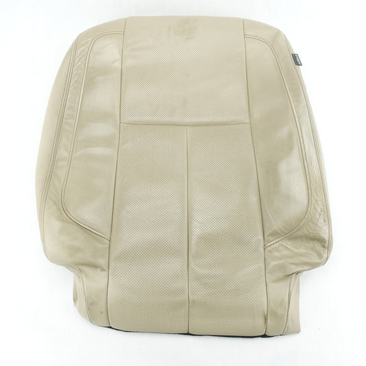 2016 2017 2018 2019 Nissan TITAN XD Driver Left Backrest Skin Cover Tan Leather