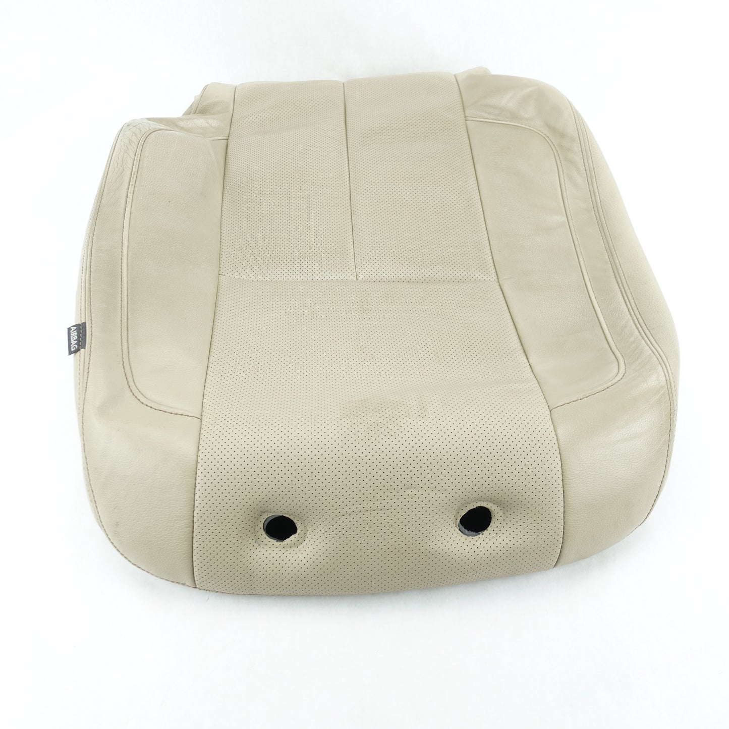 2016 2017 2018 2019 Nissan TITAN XD Driver Left Backrest Skin Cover Tan Leather