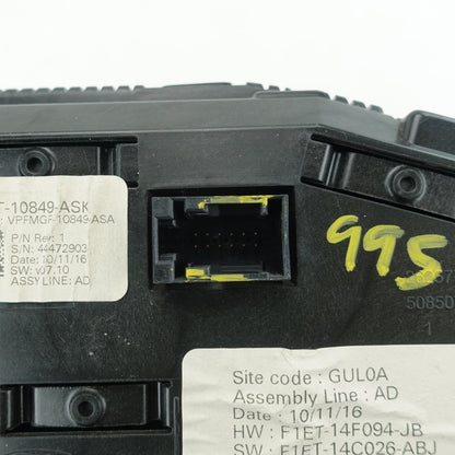 Damage 2016 Ford Focus ST Speedometer Instrument Cluster Gauges 146K Miles