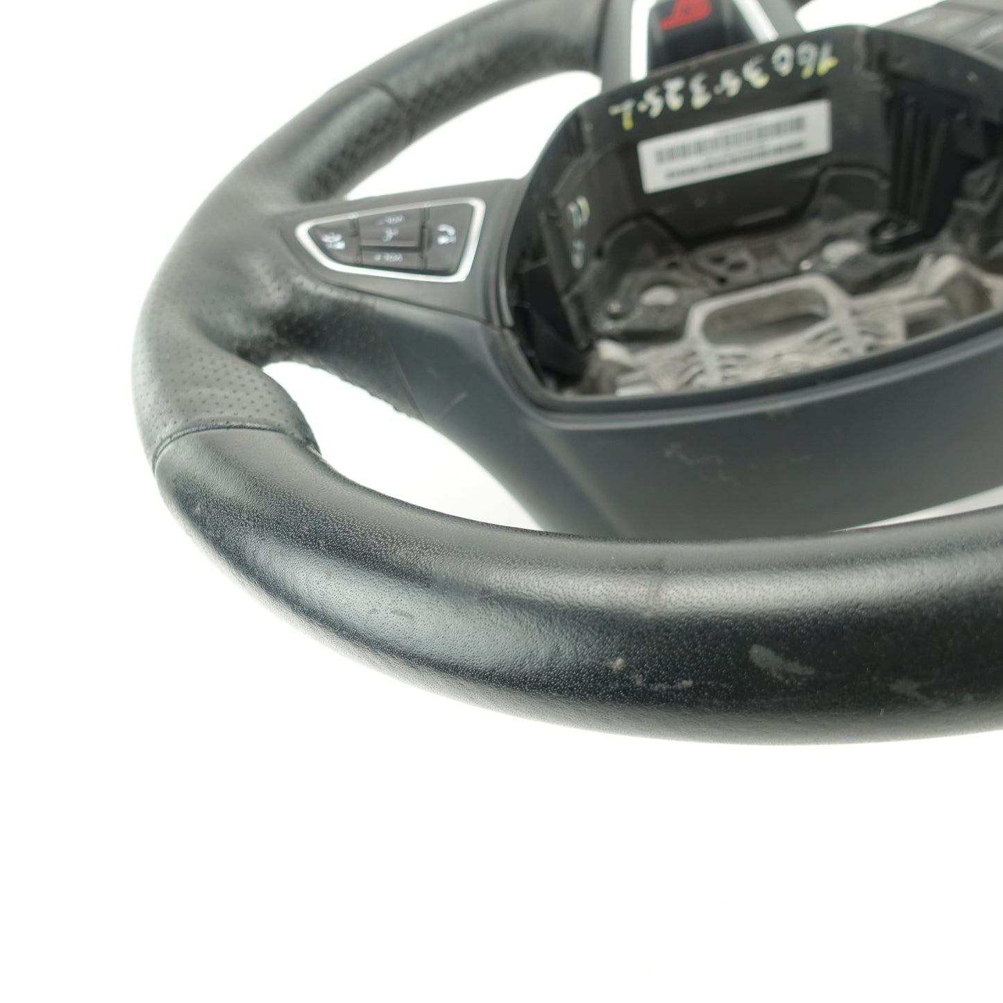 2015 2016 2017 Ford Focus ST Black Leather Steering Wheel