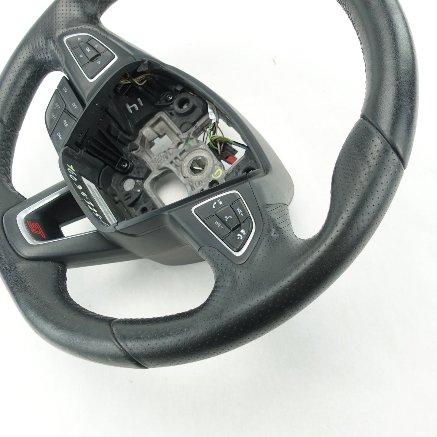 2015 2016 2017 Ford Focus ST Black Leather Steering Wheel