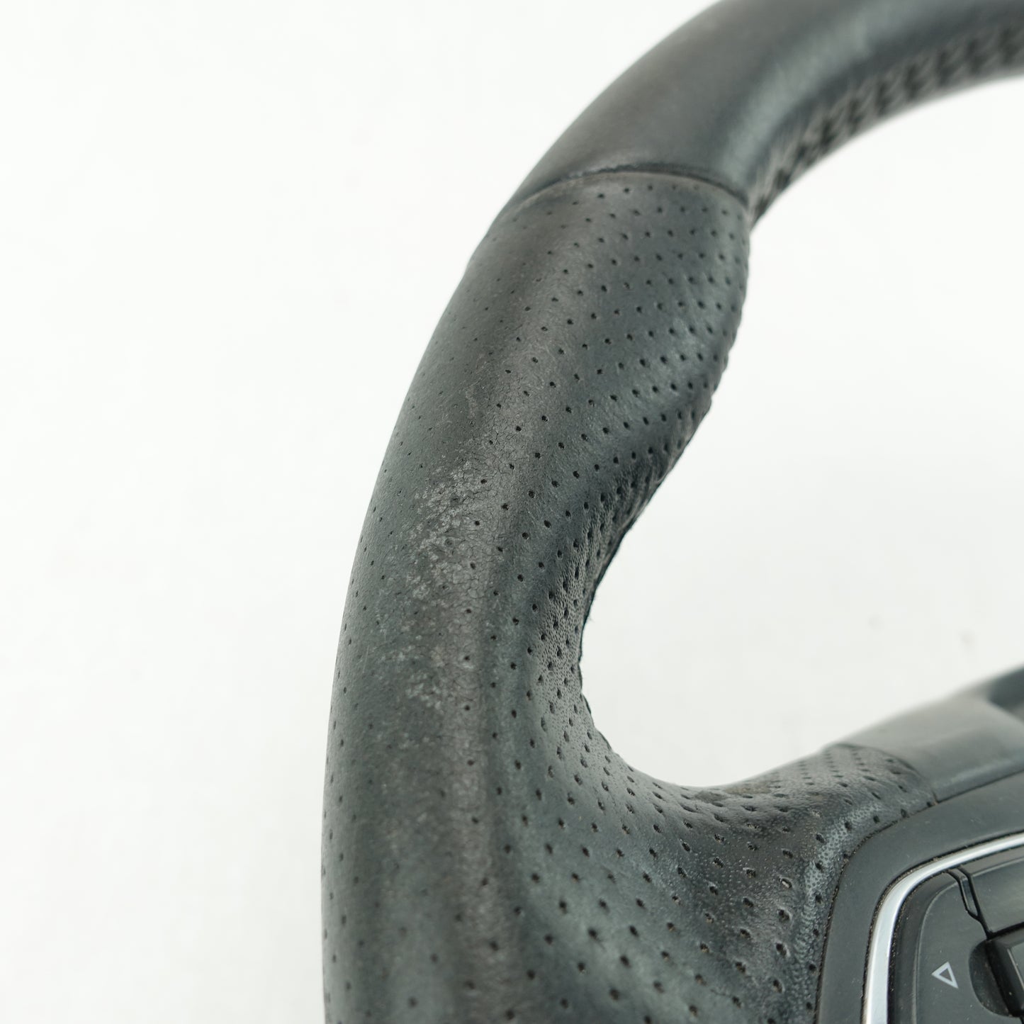 2015 2016 2017 Ford Focus ST Black Leather Steering Wheel