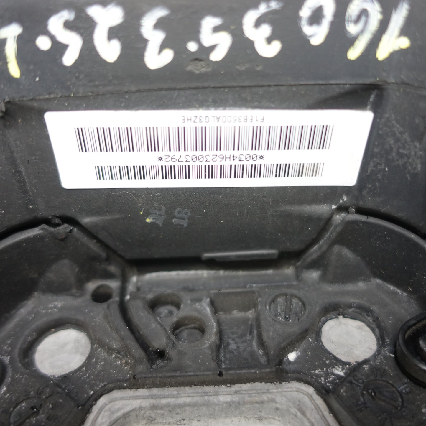 2015 2016 2017 Ford Focus ST Black Leather Steering Wheel