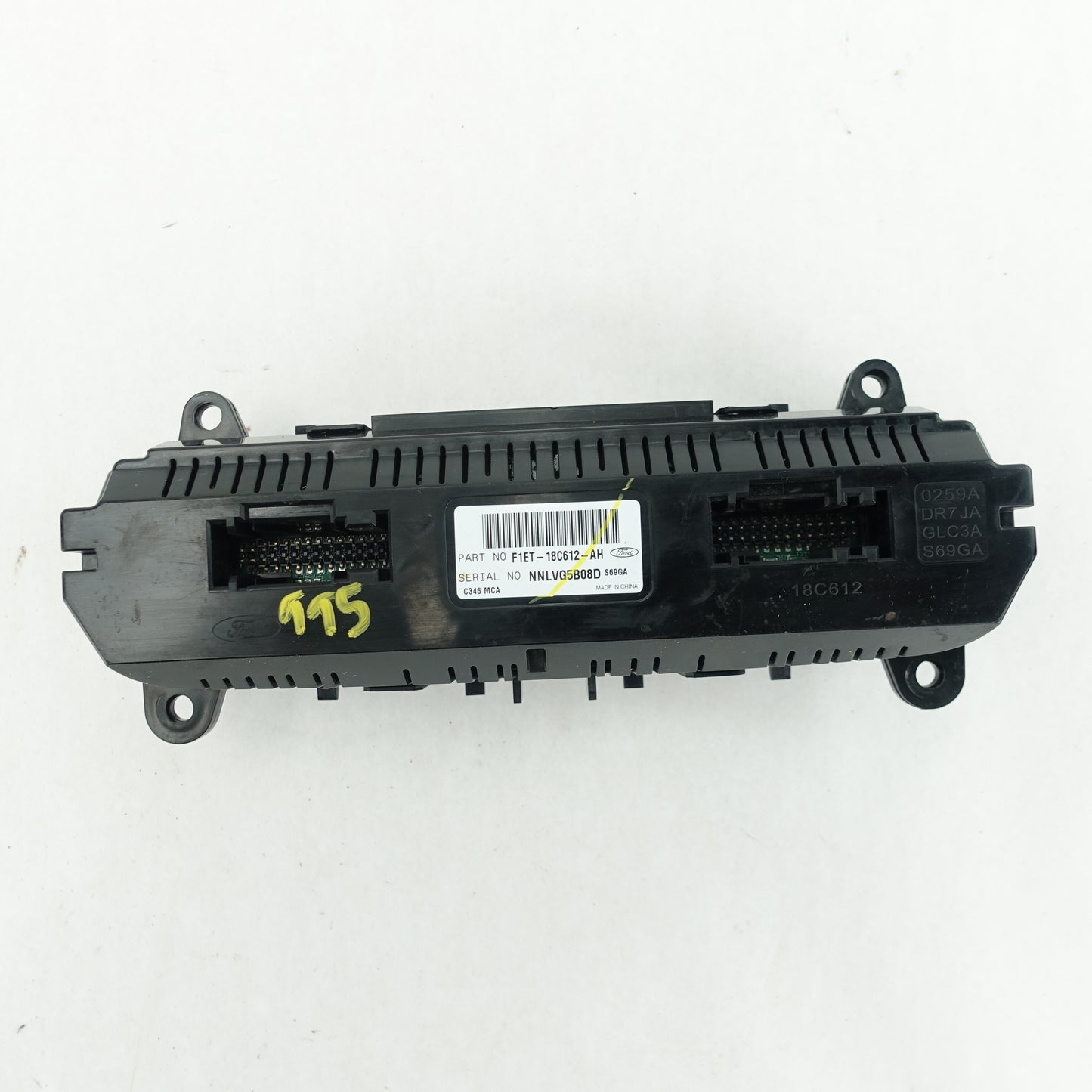 2015 2016 2017 2018 Ford Focus Heat Ac Temp Climate Control Dual Zone Auto