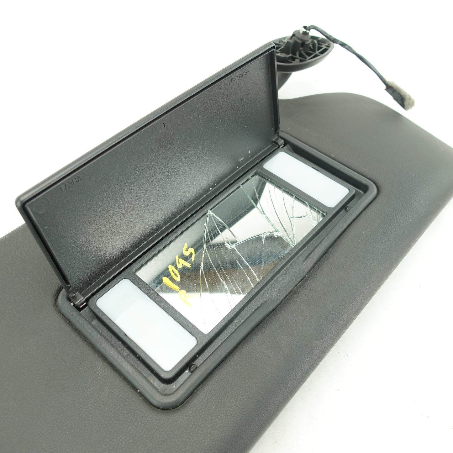 Damage 12 2013 2014 2015 Ford F250 F350 Passenger Right Sunvisor Sun Visor Black