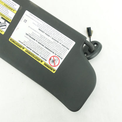 Damage 12 2013 2014 2015 16 Ford F250 F350 Driver Left Sunvisor Sun Visor Black