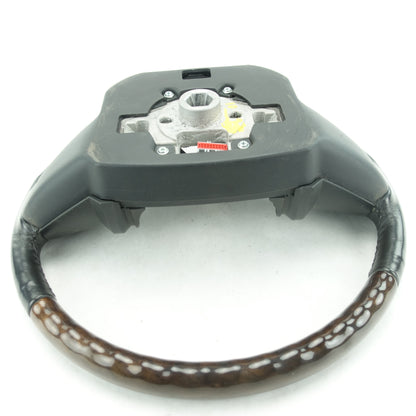 2011 2012 2013 2014 2015 2016 Ford F250 F350 Black Leather Steering Wheel