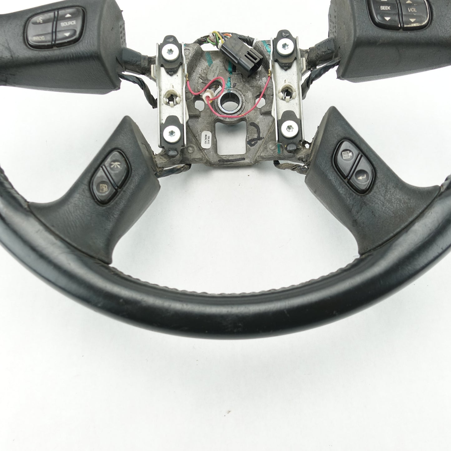 2003 2004 2005 2006 Silverado Sierra Steering Wheel Black Leather