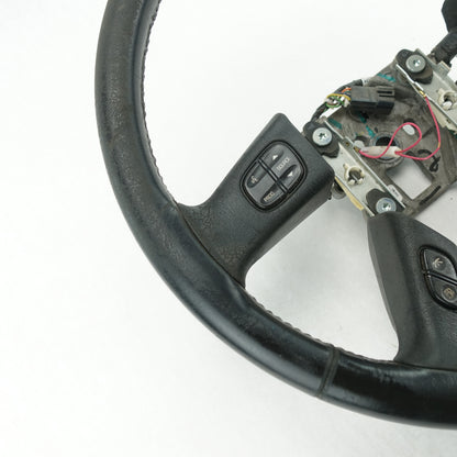 2003 2004 2005 2006 Silverado Sierra Steering Wheel Black Leather