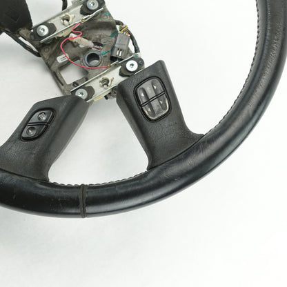 2003 2004 2005 2006 Silverado Sierra Steering Wheel Black Leather