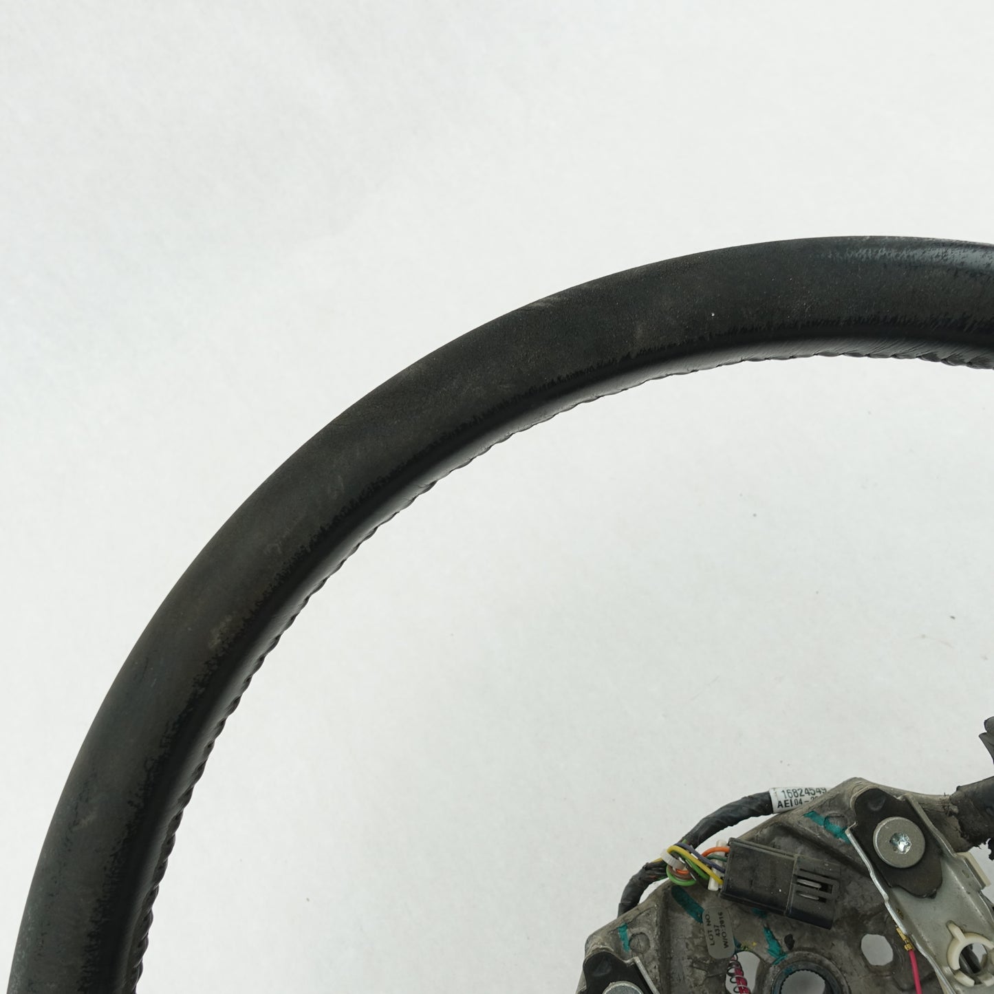 2003 2004 2005 2006 Silverado Sierra Steering Wheel Black Leather