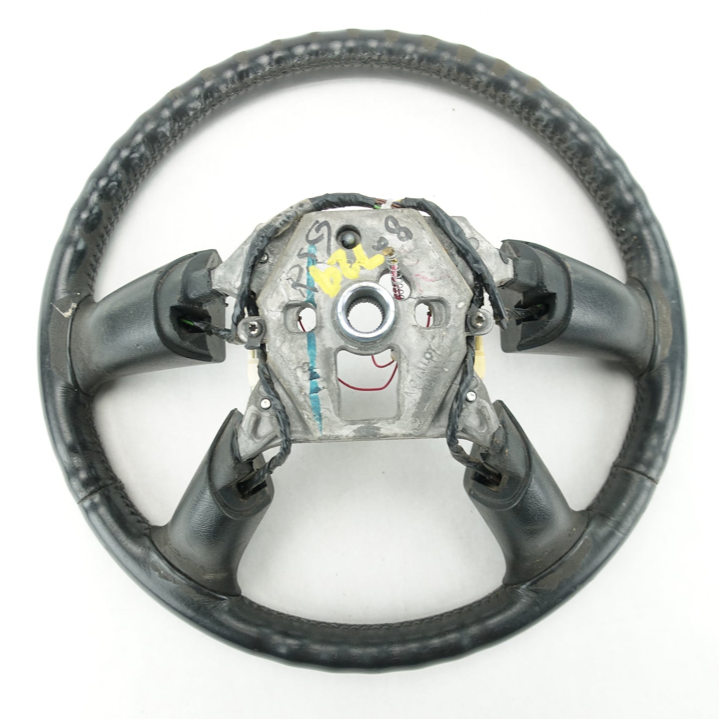 2003 2004 2005 2006 Silverado Sierra Steering Wheel Black Leather