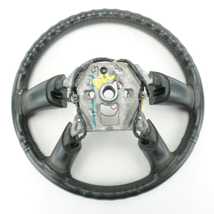 2003 2004 2005 2006 Silverado Sierra Steering Wheel Black Leather