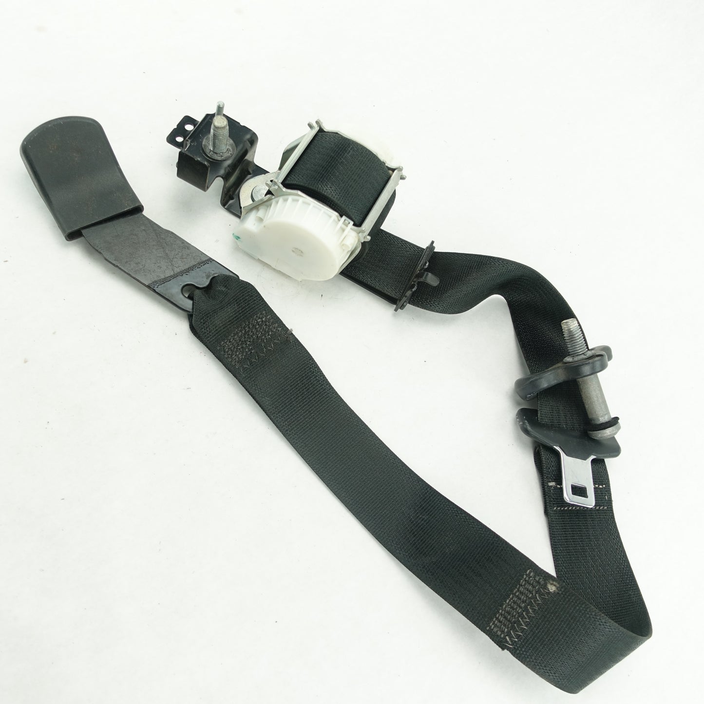 2009 2010 2011 2012 2013 2014 2015 16 Ford F250 F350 Left Rear Seat Belt Black