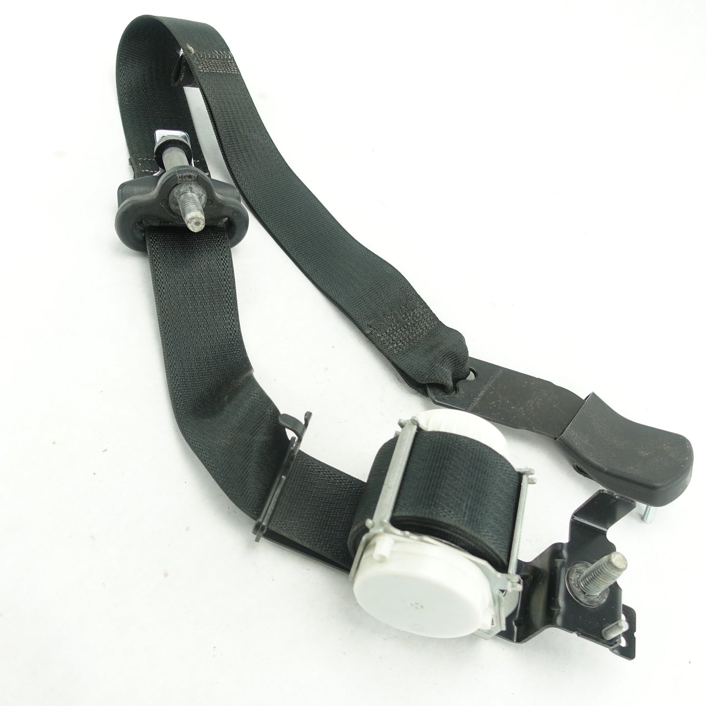 2009 2010 2011 2012 2013 2014 2015 16 Ford F250 F350 Left Rear Seat Belt Black