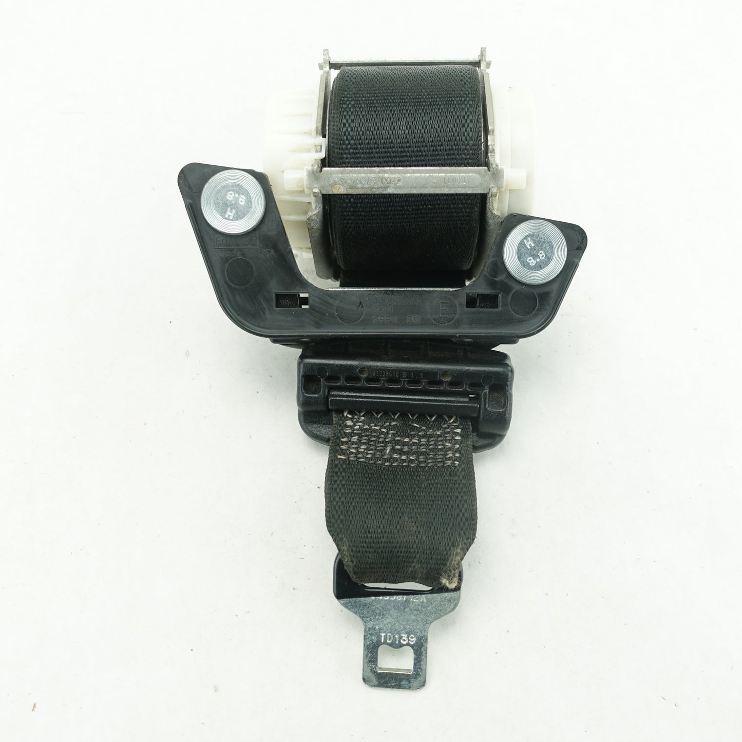 2011 2012 2013 2014 2015 16 Ford F250 F350 Rear Center Seat Belt Black