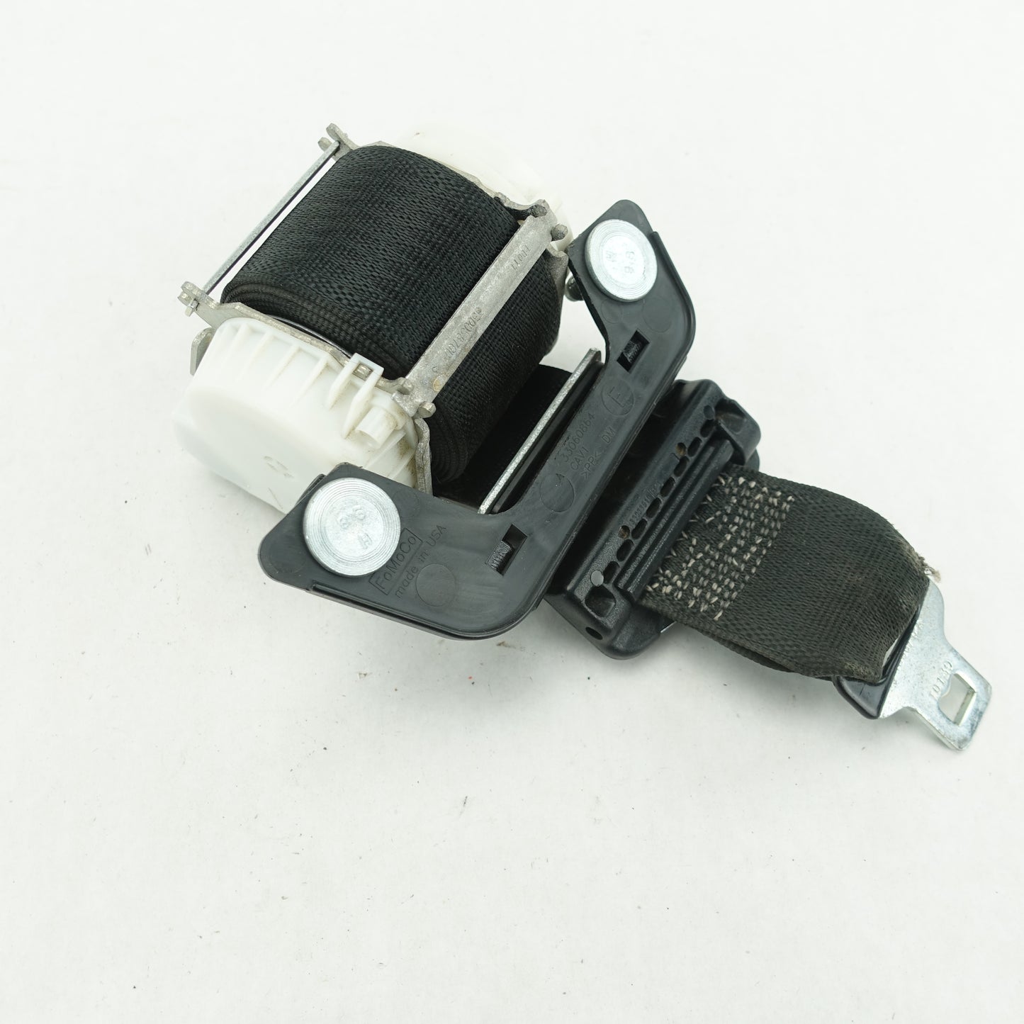 2011 2012 2013 2014 2015 16 Ford F250 F350 Rear Center Seat Belt Black