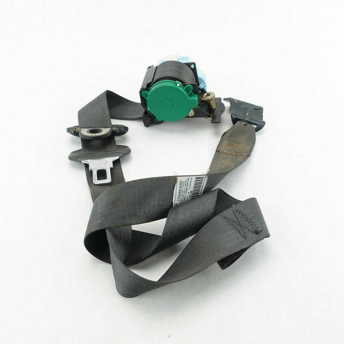 2003 2004 2005 2006 Silverado Sierra Crew Cab Right Rear Seat Belt Black