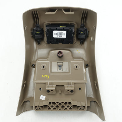 Damage 03 2004 2005 2006 GMC Yukon XL Center Console Rear Panel Cup Holder Vent