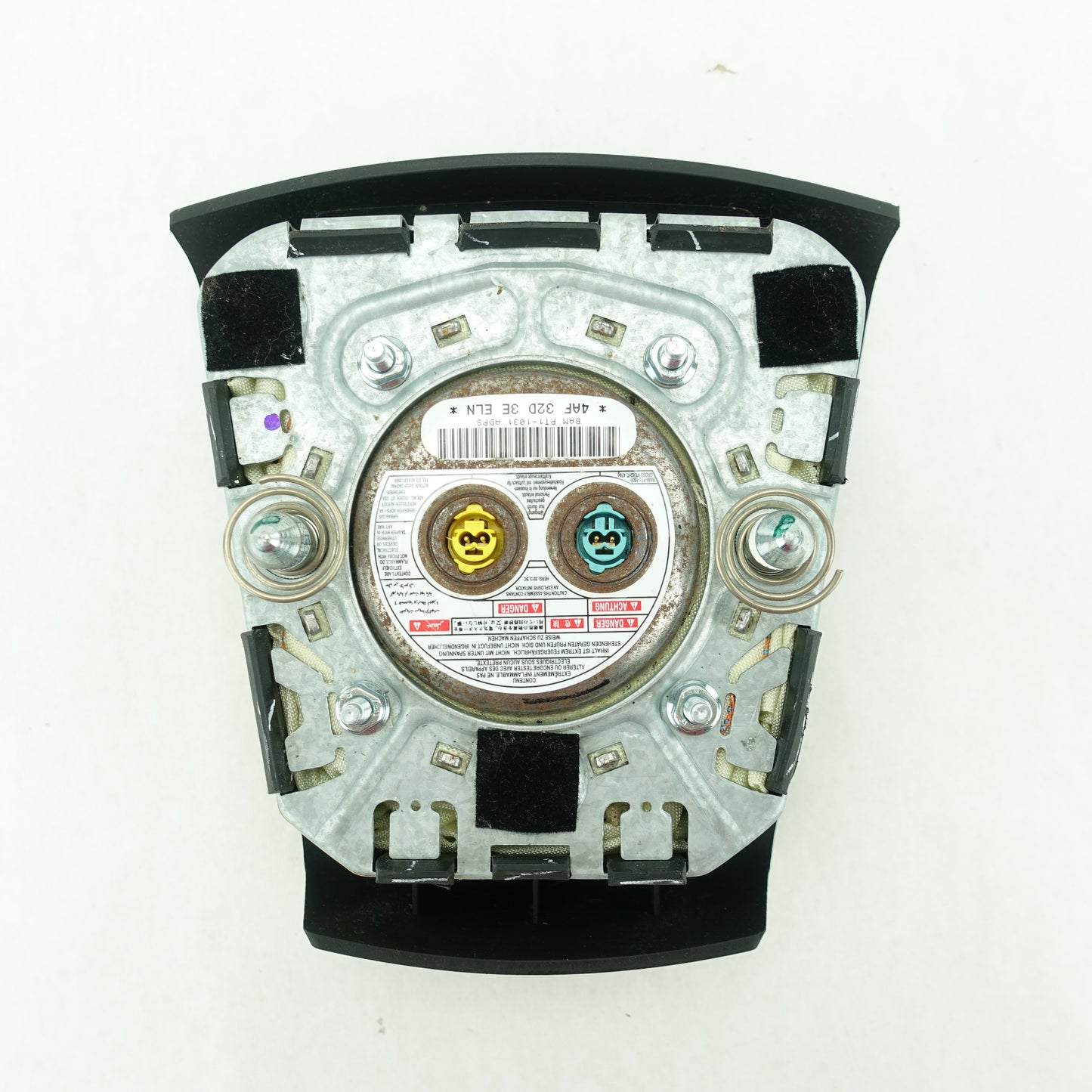 2010 2011 2012 2013 2014 2015 2016 2017 GMC Terrain Driver Left Steering Wheel Airbag Air Bag Black