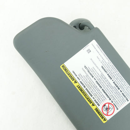 2011 2012 2013 2014 2015 Ford F250 F350 Passenger Right Sunvisor Sun Visor Gray