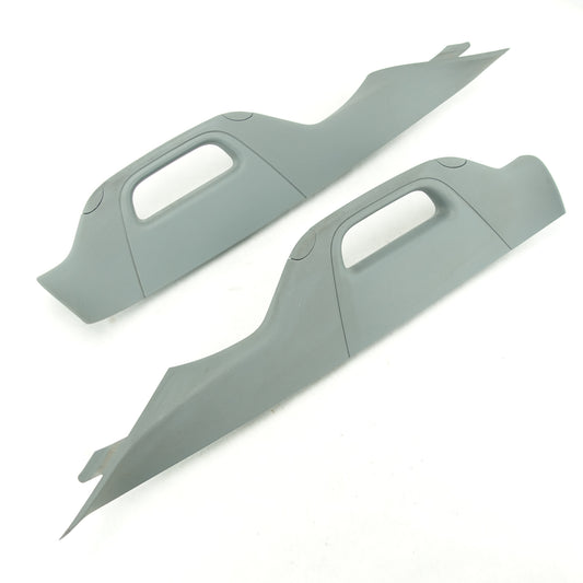 2011 2012 2013 2014 15 Ford F250 F350 A Pillar Left Right Set Grab Handle Gray