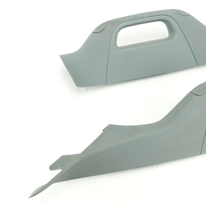 2011 2012 2013 2014 15 Ford F250 F350 A Pillar Left Right Set Grab Handle Gray
