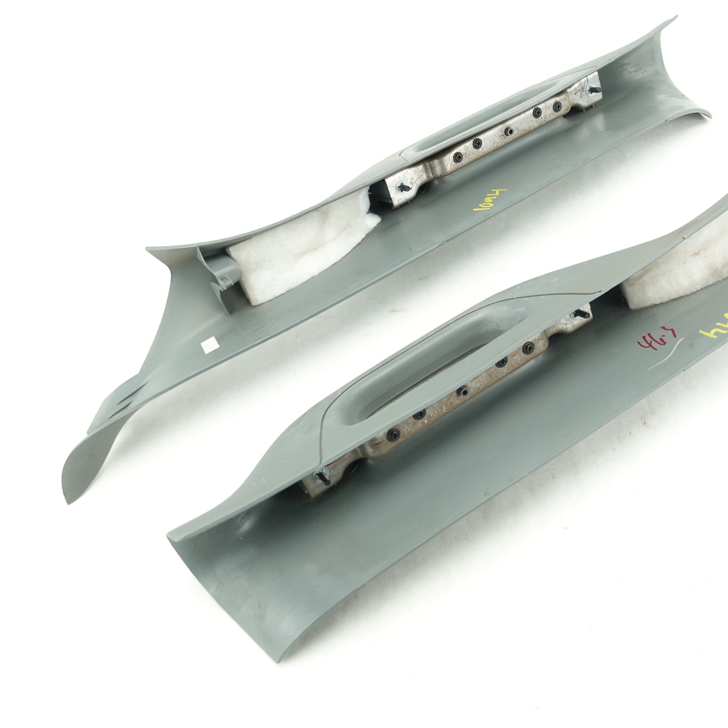 2011 2012 2013 2014 15 Ford F250 F350 A Pillar Left Right Set Grab Handle Gray