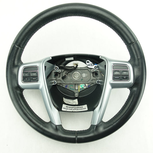 2011 2012 2013 2014 2015 Town & Country Caravan Steering Wheel Black Leather