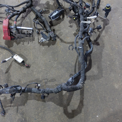 Damage 2019 Ram 2500 3500 6.4L Gas Transmission Wire Harness Loom