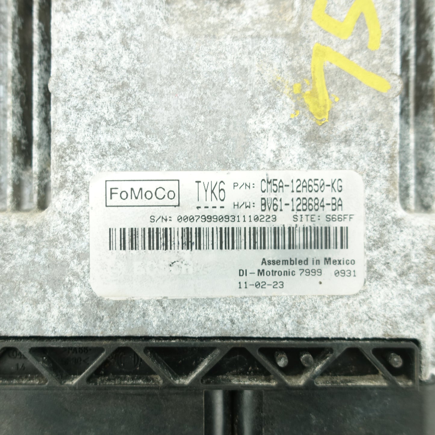 2012 Ford Focus ECM ECU Engine Brain Box Computer Control Module