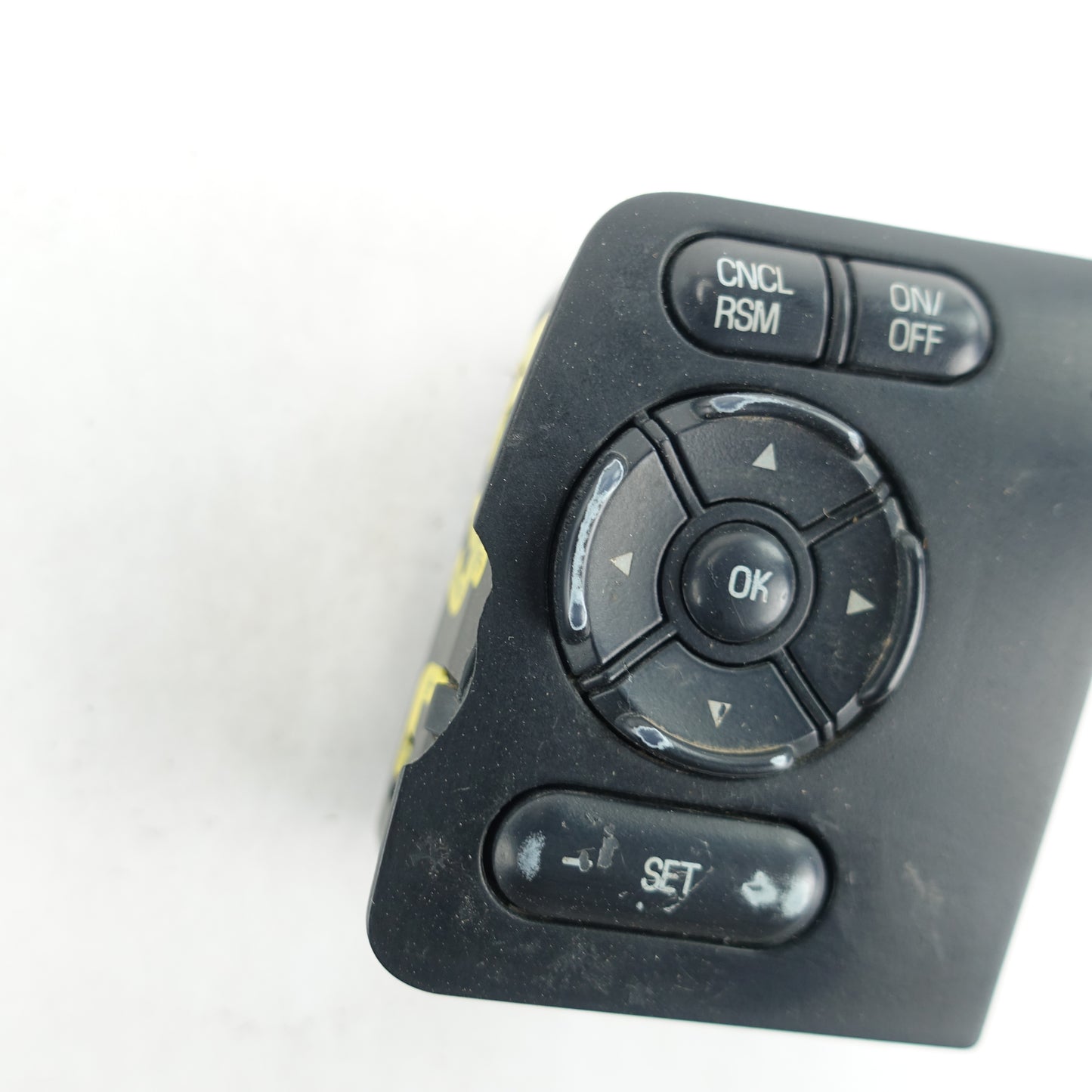 Damage 2015 2016 Ford F250 F350 Steering Wheel Cruise Control Info Setup Button