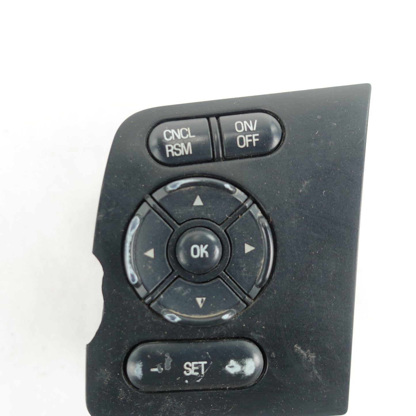 Damage 2015 2016 Ford F250 F350 Steering Wheel Cruise Control Info Setup Button