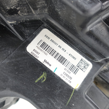 2019 2020 2021 Ram 2500 3500 Passenger Right Headlight Head Light Lamp Halogen