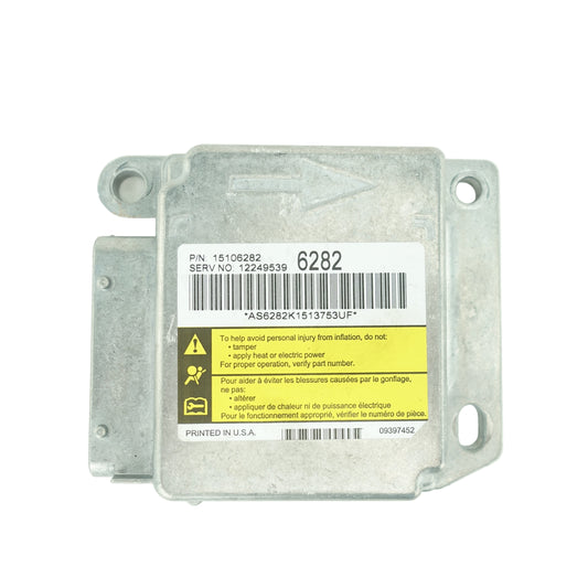 2005 GMC Canyon Airbag Control Module Computer