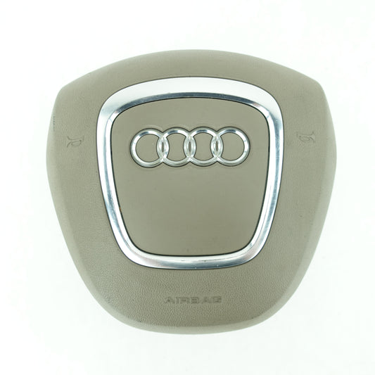 2008 Audi A6 Steering Wheel Airbag Tan
