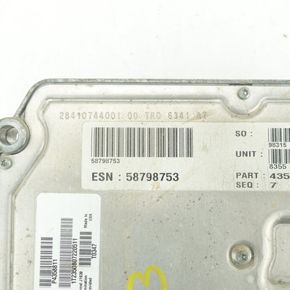 2017 Ram 5500 6.7L Cummins ECM ECU Engine Control Module Computer
